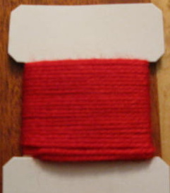 3 ply yarn red